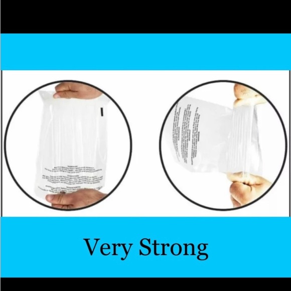 25pcs 6’x9’ Clear Bags w/Free Stickers 🍃🆕🍃 Self Seal-Suffocation Labeled - Picture 3 of 7